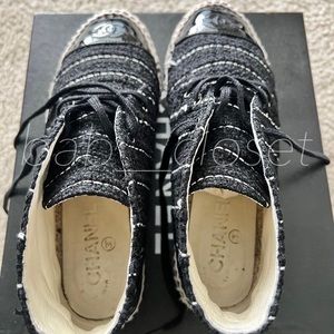 Chanel Tweed Espadrilles